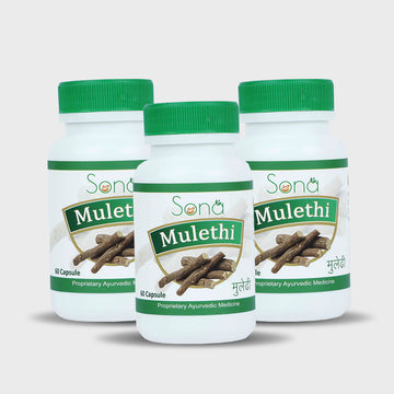 Sona Mulethi Capsule - 60 Capsules (Pack of 3)